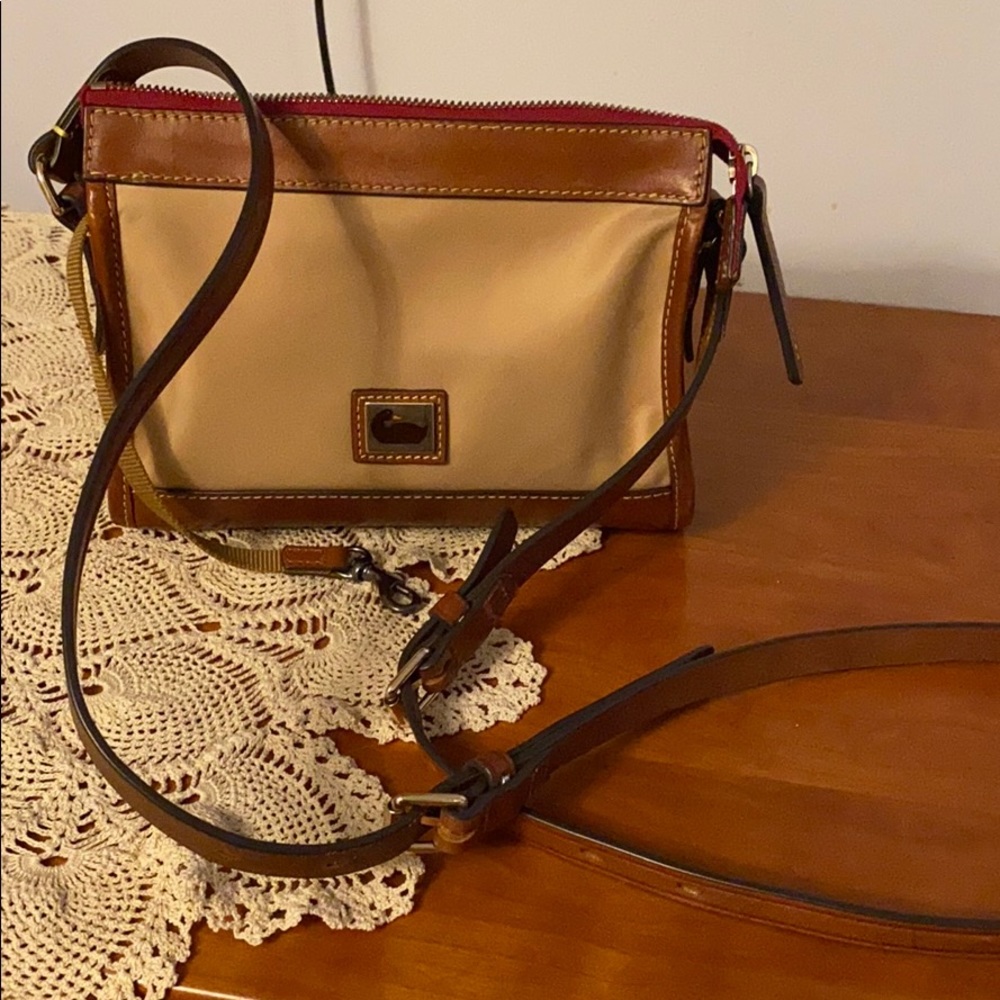 Dooney & Bourke nylon and leather crossbody